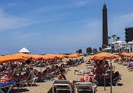 Turismo en Maspalomas.