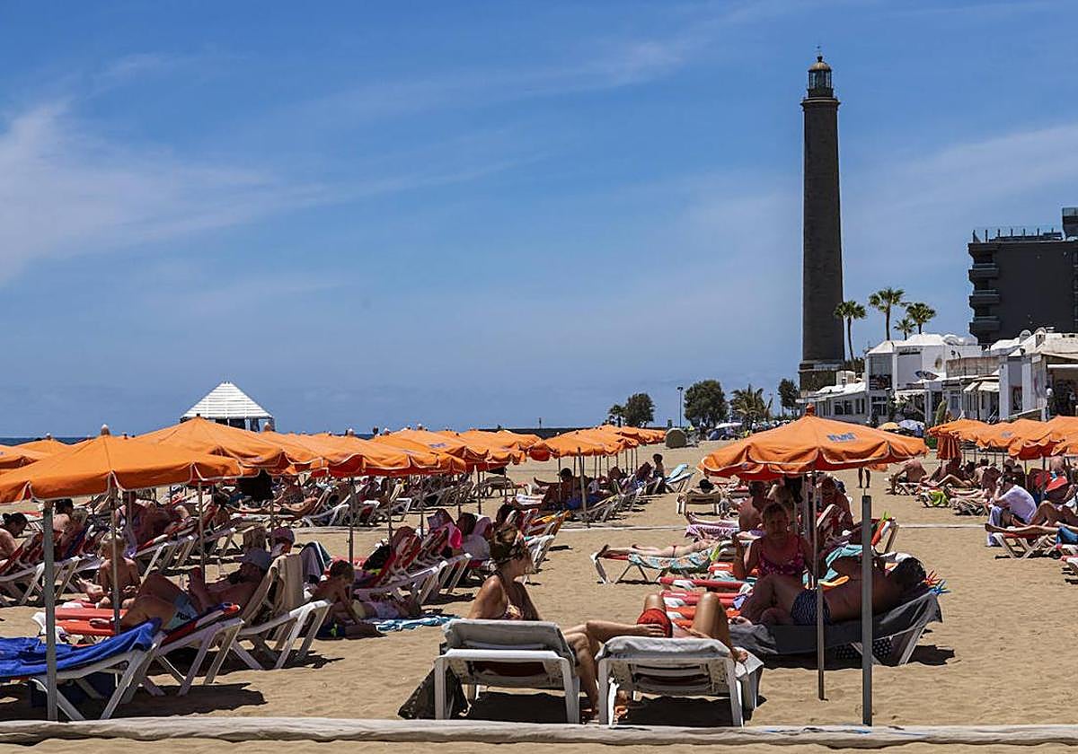 Turismo en Maspalomas.