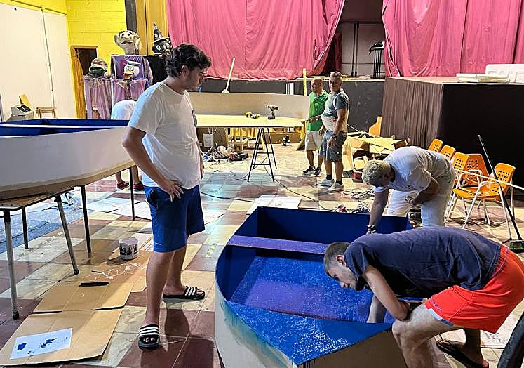 Los trabajos se han prolongado una semana.