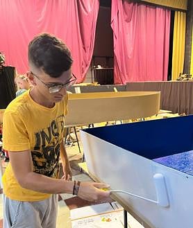 Imagen secundaria 2 - Proceso de construcción de las barquillas.