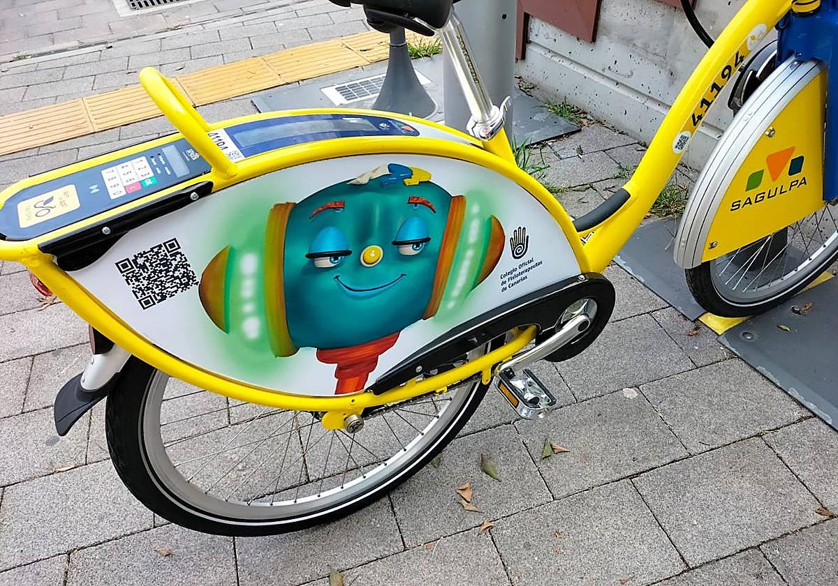 El Colegio de Fisioterapeutas de Canarias y la Sítycleta colaboran para visibilizar la labor de estos profesionales sanitarios