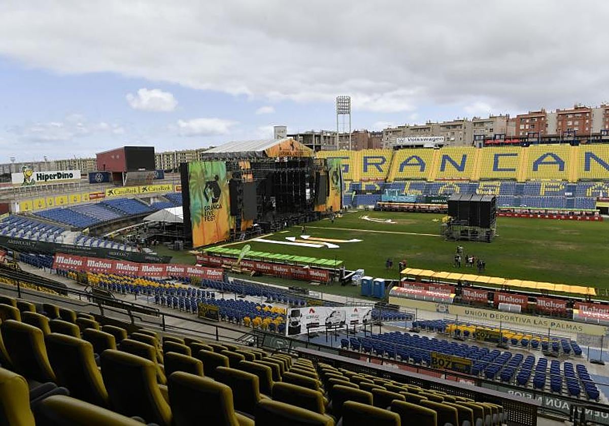 El escenario del GranCa Live Fest, en imágenes