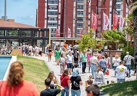 Público asistente a la última edición en Infecar de Fisaldo, la feria de las gangas.