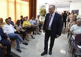 Manuel Fajardo Palarea, en junio pasado, en dependencias del Cabildo de Lanzarote.