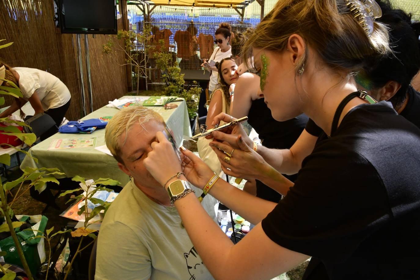 Artistas nacionales, maquillaje y mucha diversión en Siete Palmas