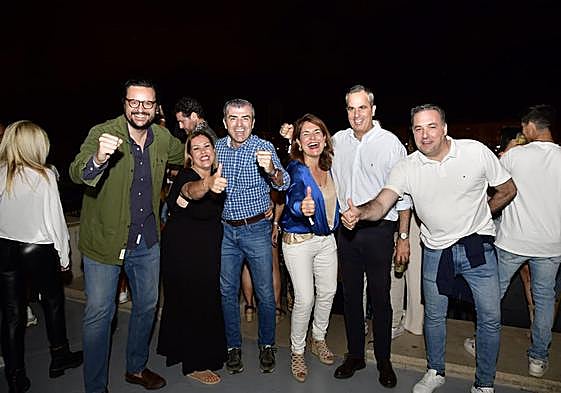 Miembros del Partido Popular en el GranCa Live Fest.