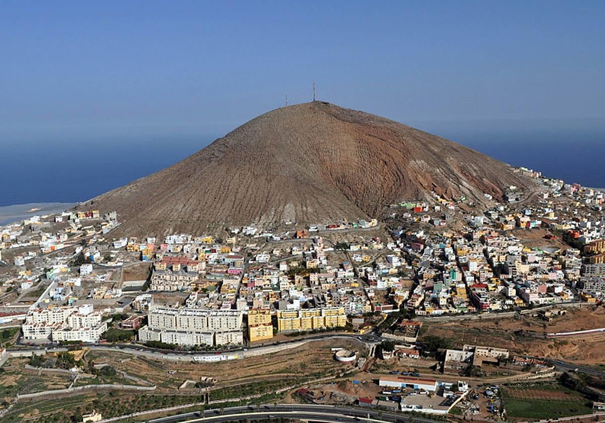 Vista general de Gáldar.