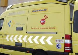 Una mujer sufre quemaduras en el incendio de una vivienda en Tenerife