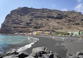 Playa del Puerto de Tazacorte, en La Palma.