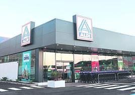 Imagen del supermercado ALDI en la Isla de Tenerife (Arafo).