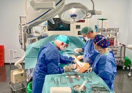 En la intervención quirúrgica colaboraron especialistas del servicio de Angiología y Cirugía Vascular del Complejo Hospitalario Universitario Insular Materno Infantil de Gran Canaria.