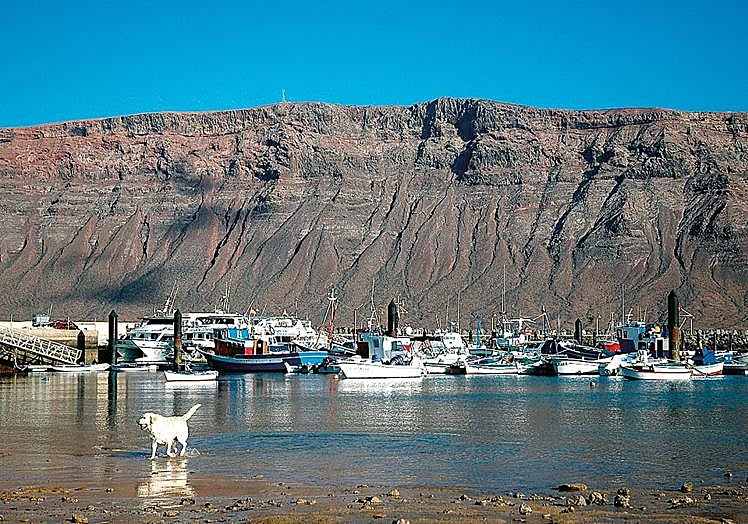 Puerto de La Graciosa.