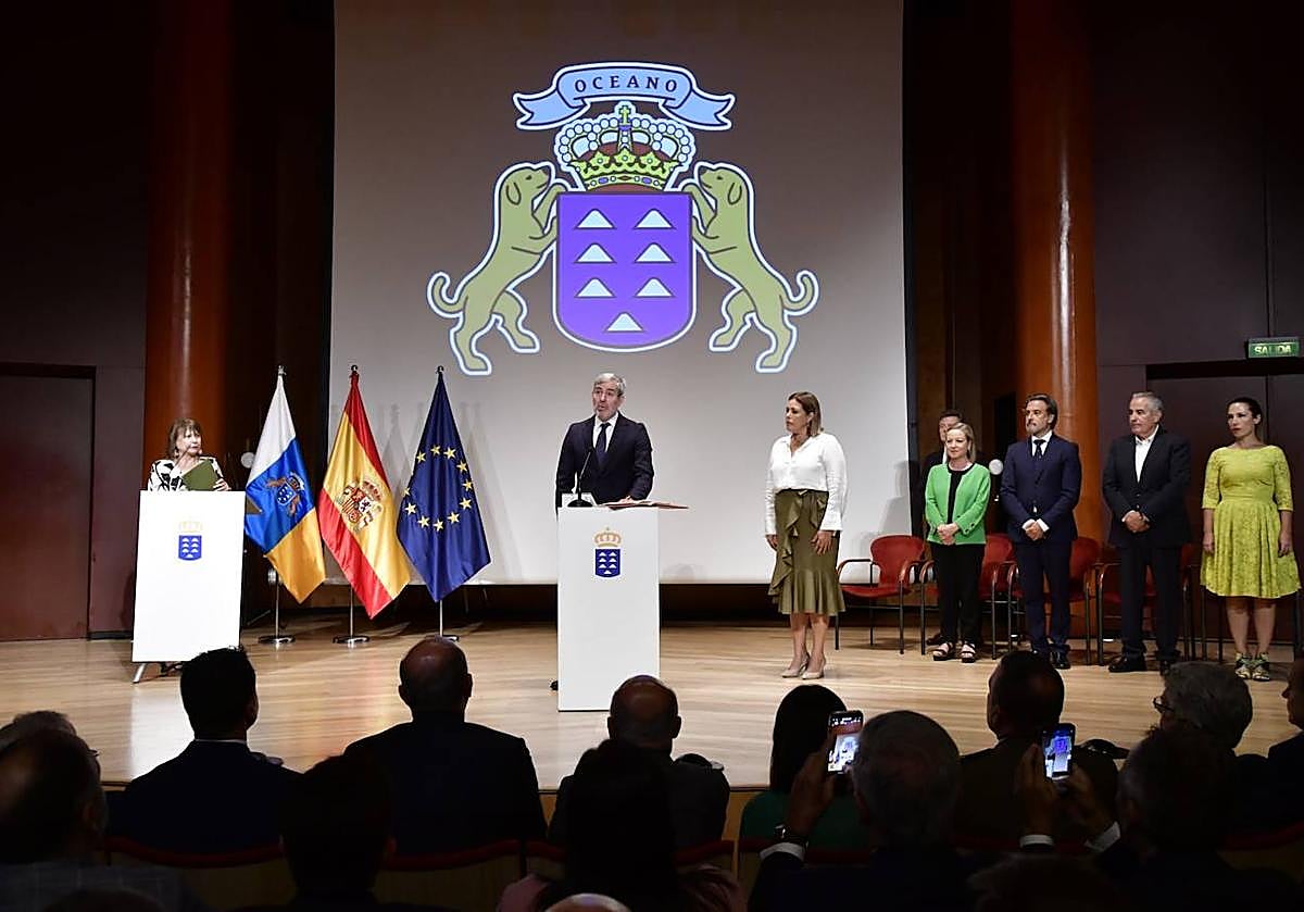 El álbum de la toma de posesión de Fernando Clavijo