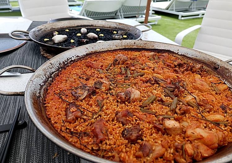 Variedad de arroces.