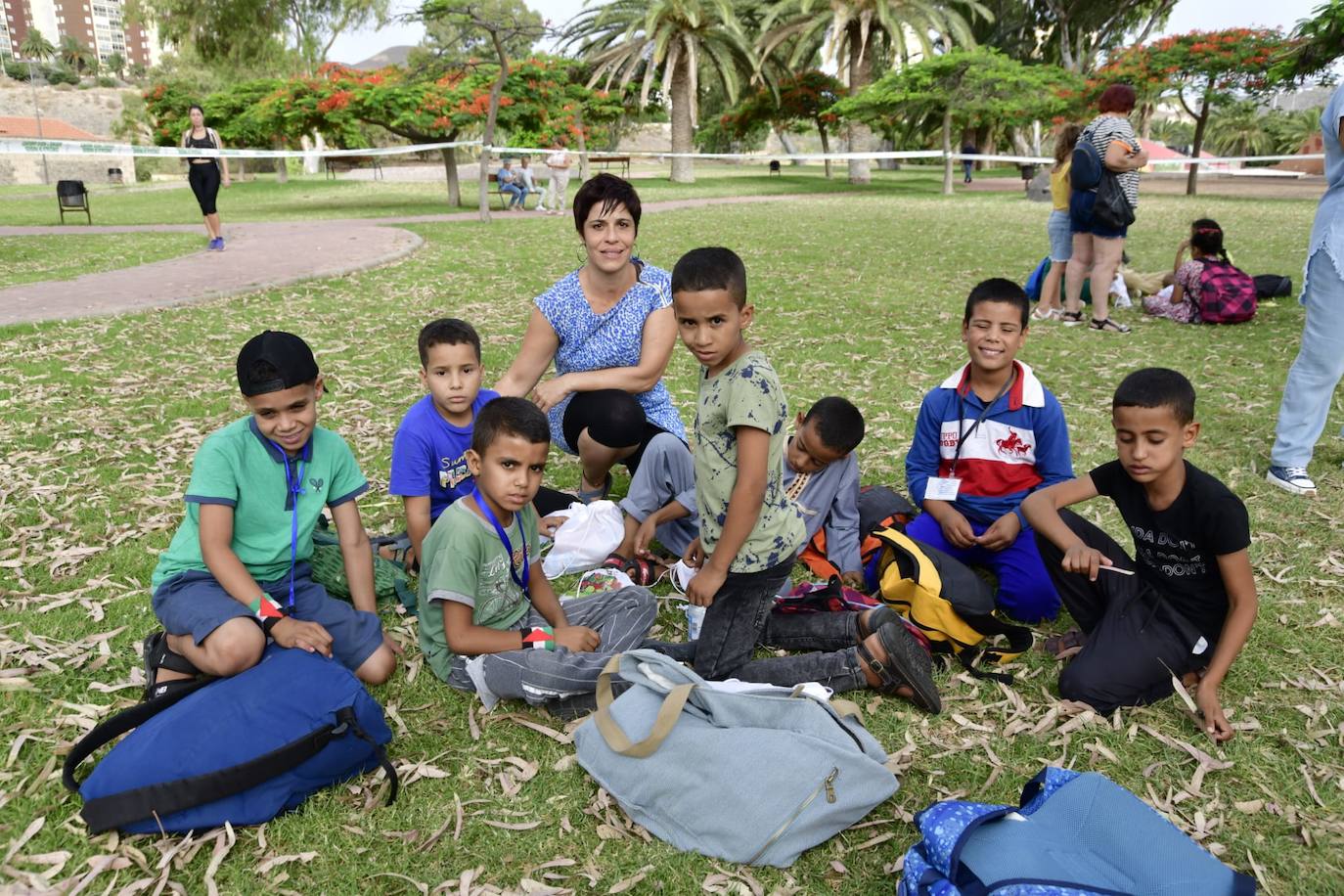 Llegada de los niños saharauis de &#039;Vacaciones en paz&#039; en Canarias