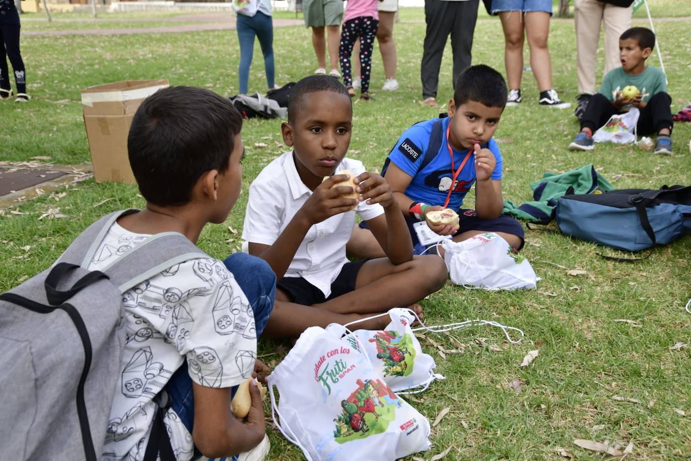 Llegada de los niños saharauis de &#039;Vacaciones en paz&#039; en Canarias