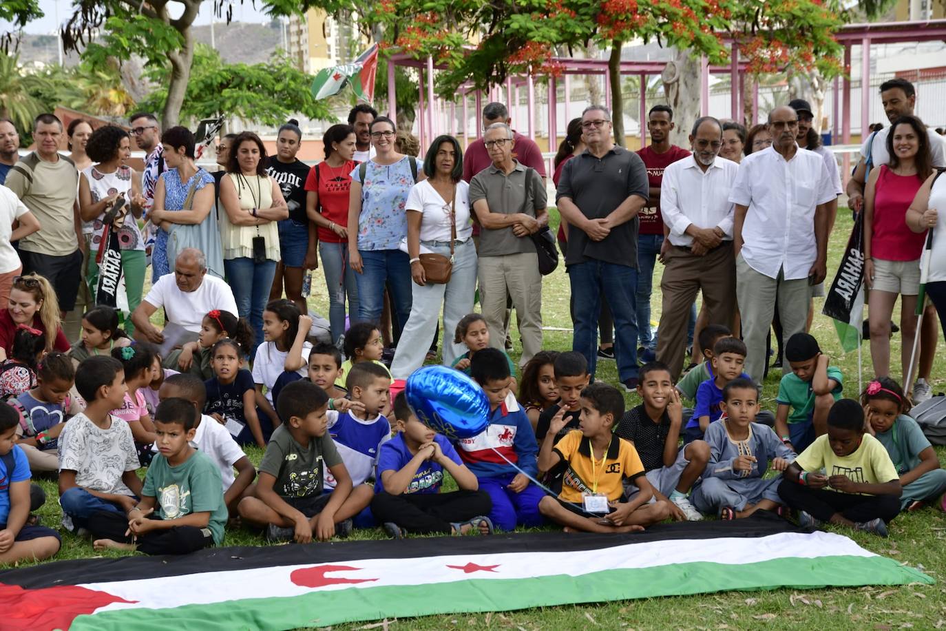 Llegada de los niños saharauis de &#039;Vacaciones en paz&#039; en Canarias