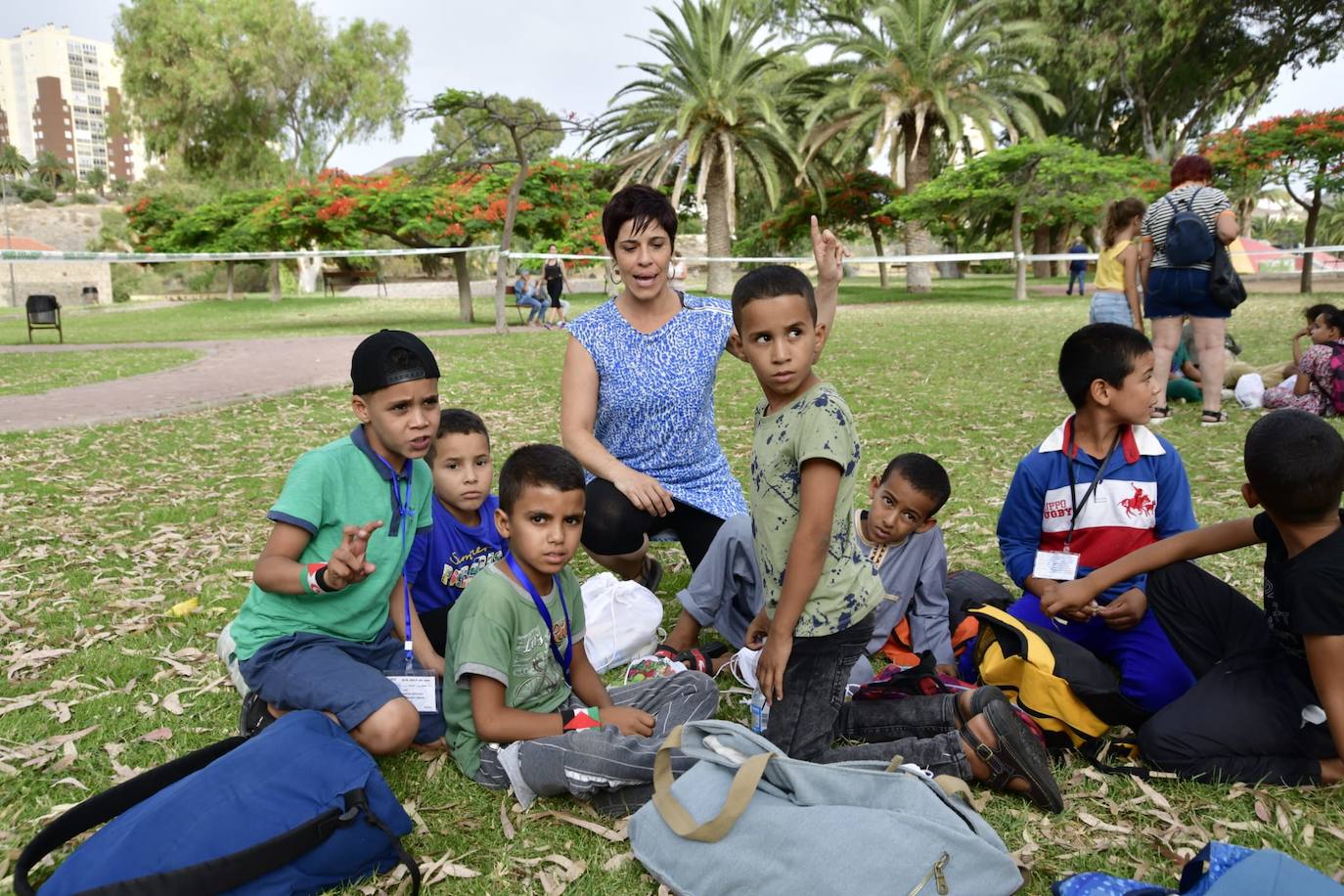 Llegada de los niños saharauis de &#039;Vacaciones en paz&#039; en Canarias
