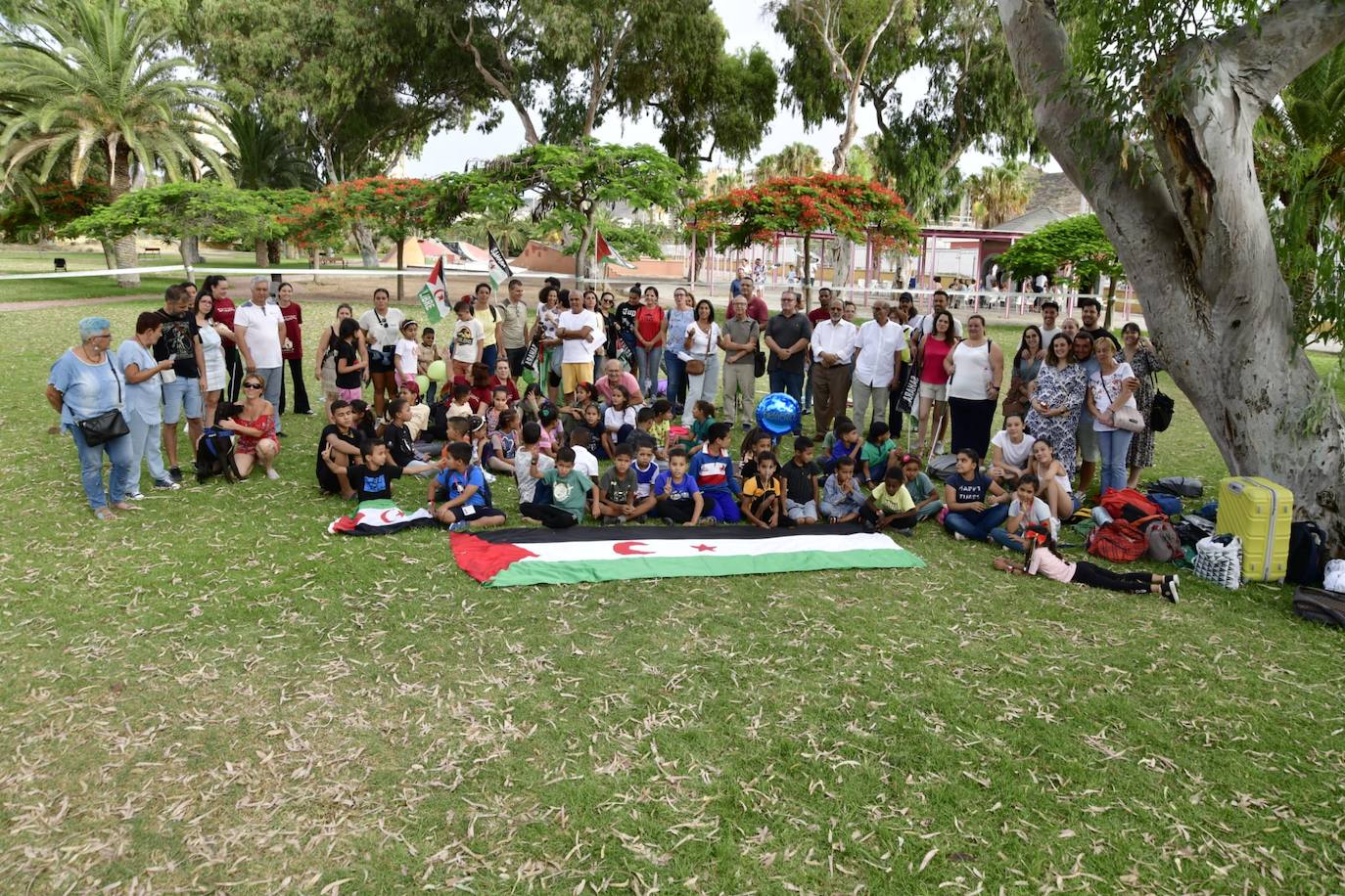 Llegada de los niños saharauis de &#039;Vacaciones en paz&#039; en Canarias