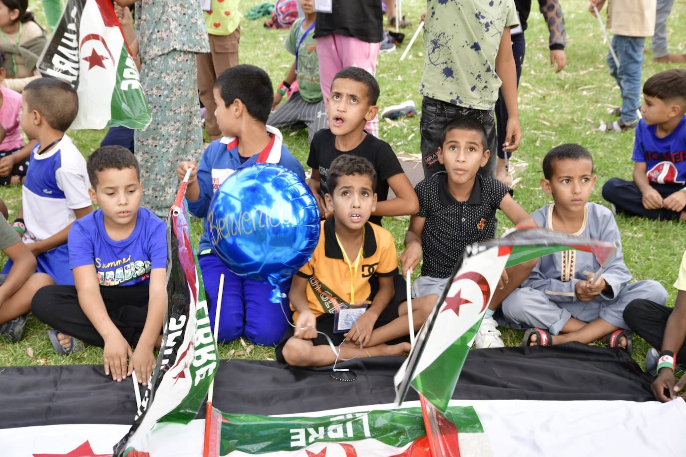 Llegada de los niños saharauis de &#039;Vacaciones en paz&#039; en Canarias