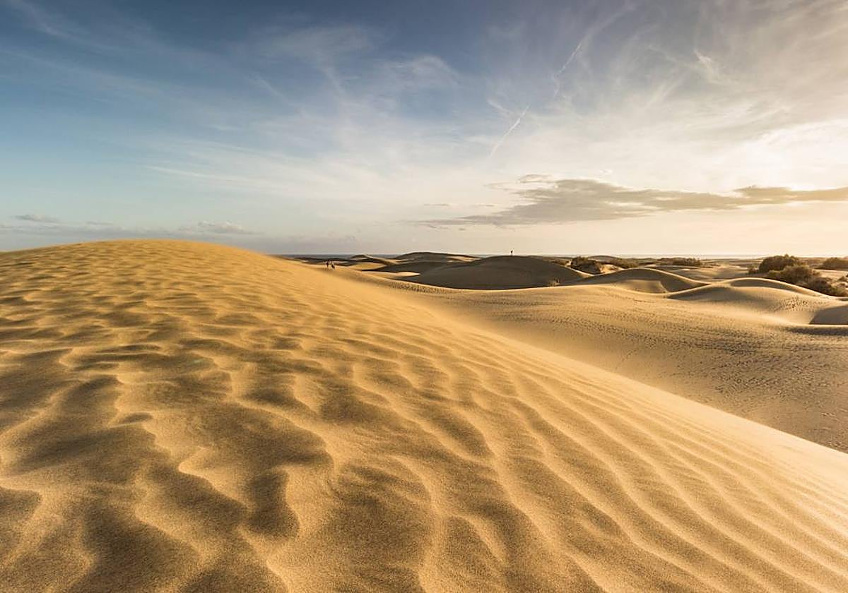 Las Dunas de Maspalomas, en San Bartolomé de Tirajana