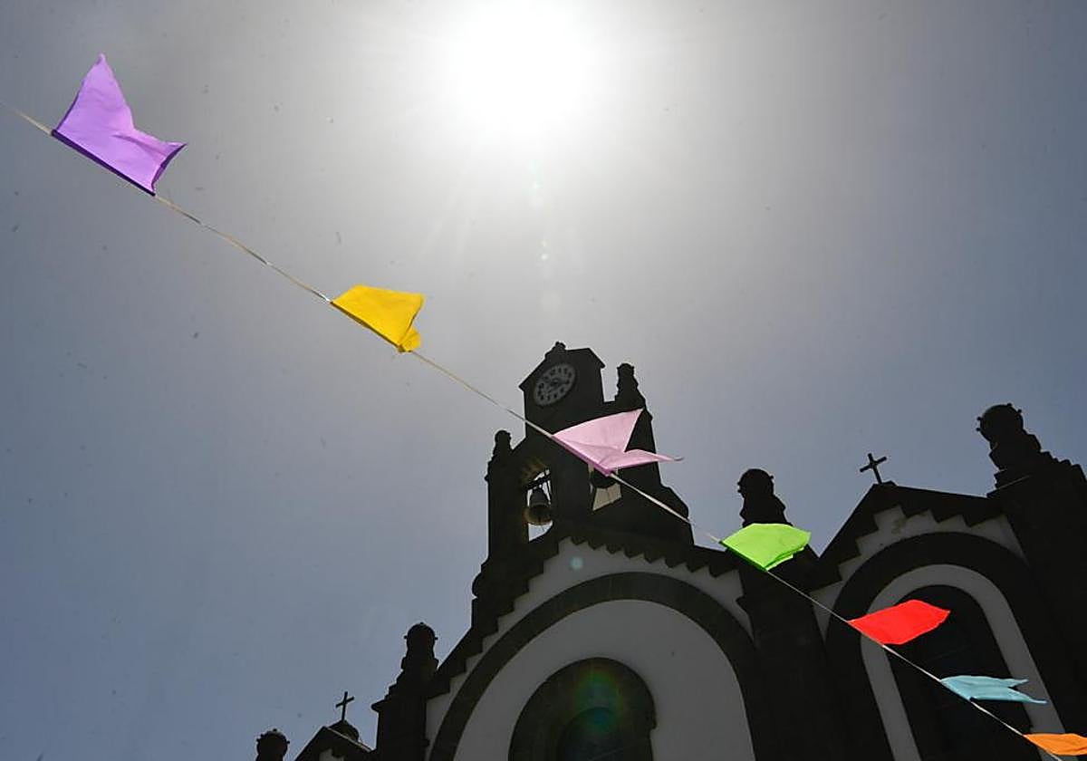 La calima apretará este martes en Gran Canaria.
