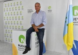 El candidato de Nueva Canarias (NC) por Las Palmas al Congreso, Luis Campos.