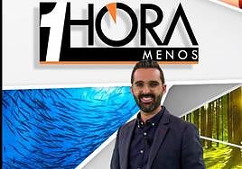 El presentador del programa '1 hora menos', Victorio Pérez.