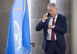 Imagen de archivo del portavoz del Grupo parlamentario Socialista, Sebastián Franquis.