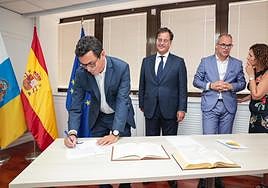 Toma de posesión del equipo de la Consejería de Obras Públicas