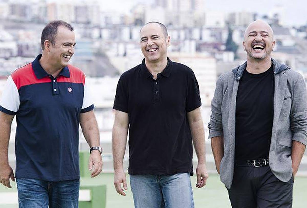 La banda grancanaria Los Coquillos.