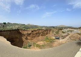 Obras llevadas a cabo en la balsa de Manrubio por parte del Consorcio del Regantes del Noroeste.