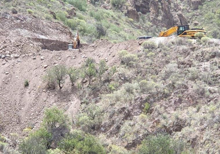 Detenidos dos activistas de Tamaranae en las obras de Salto de Chira