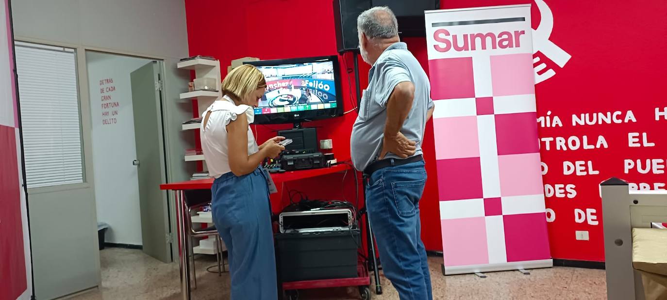 La noche electoral en la sede de los partidos