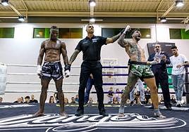 Alcorac, en el momento de ser proclamado campeón continental.