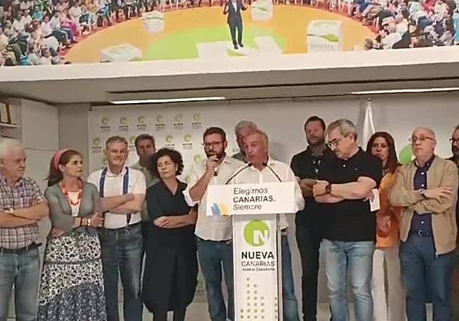 Luis Campos (NC) dio su valoración de los comicios.