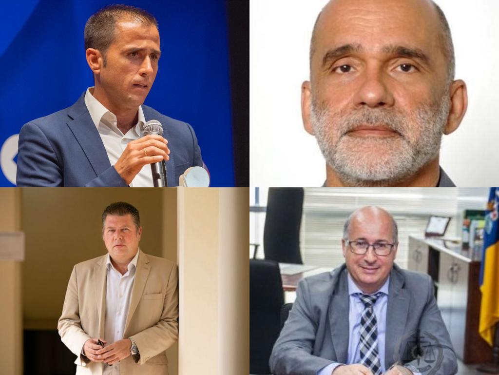 Ángel Sabroso, Antonio Llorens, Francisco Rodríguez y Cesáreo Rodríguez, nuevos viceconsejeros.