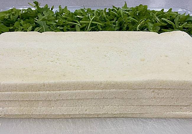 Colocamos una cama de rúcula