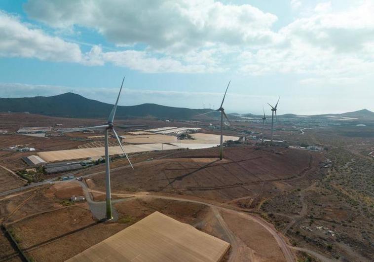 La potencia eólica de Gran Canaria creció un 19,5% en el primer semestre de 2023