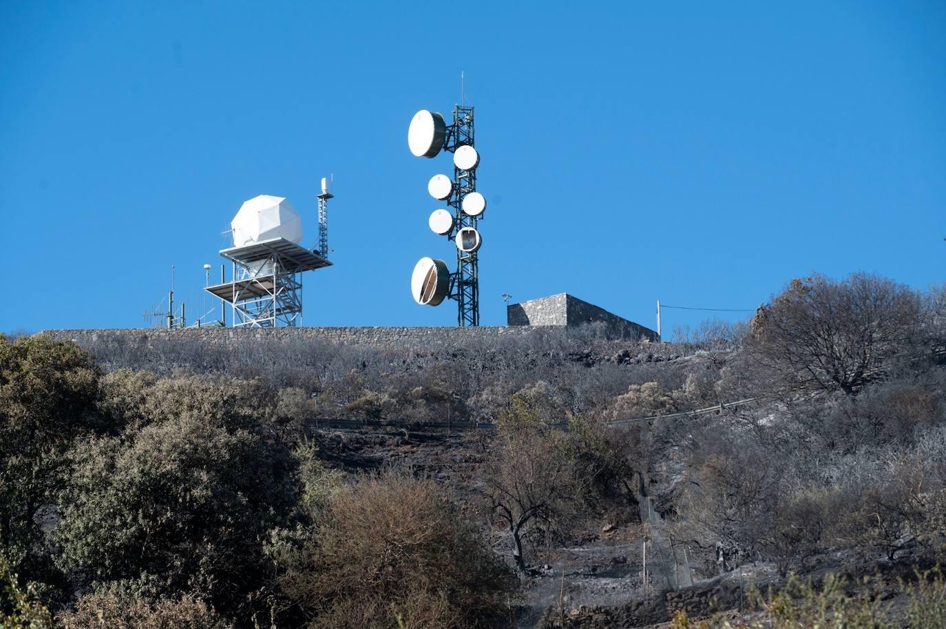 Así quedó la Cumbre tras el incendio