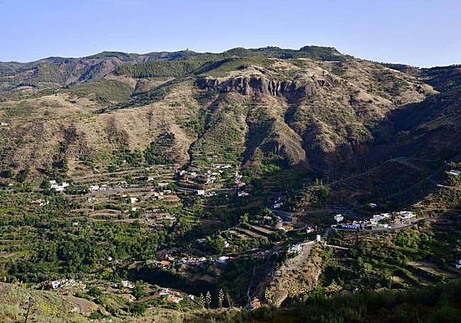 La temperaturas más altas de Canarias se están dando en el interior de Gran Canaria.
