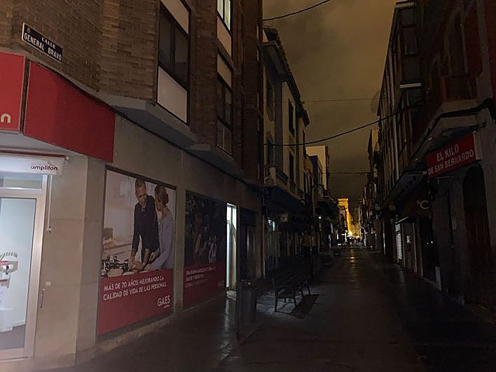 Triana sufre un apagón