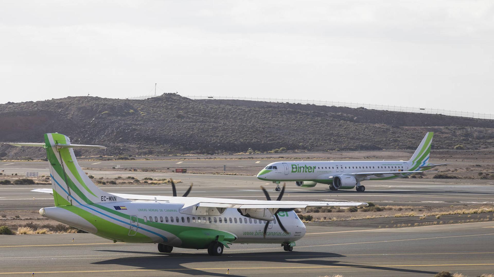 Binter closes to 800,000 passengers in Tenerife South in the last five years
