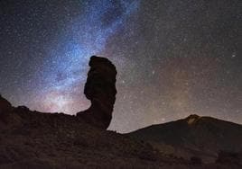 Imagen de las Perseidas desde Gran Canaria.