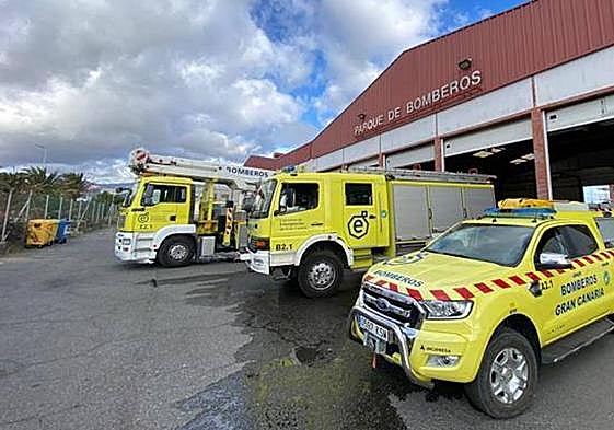 Imagen del parque de bomberos.