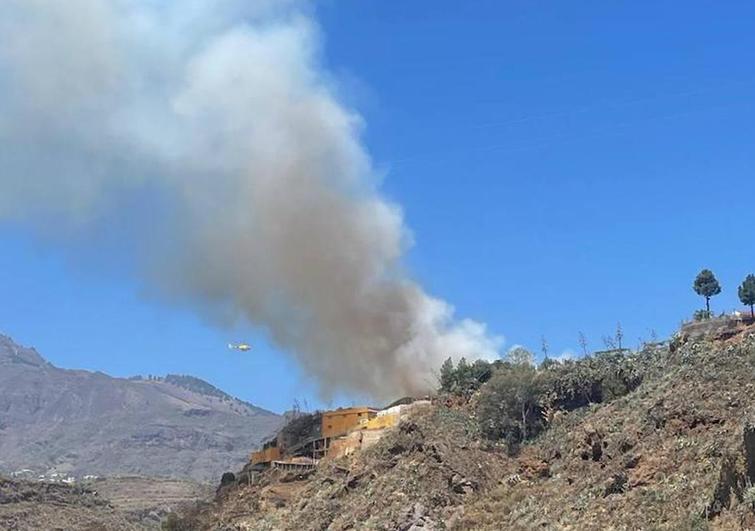 Sofocan un incendio forestal en Valsequillo