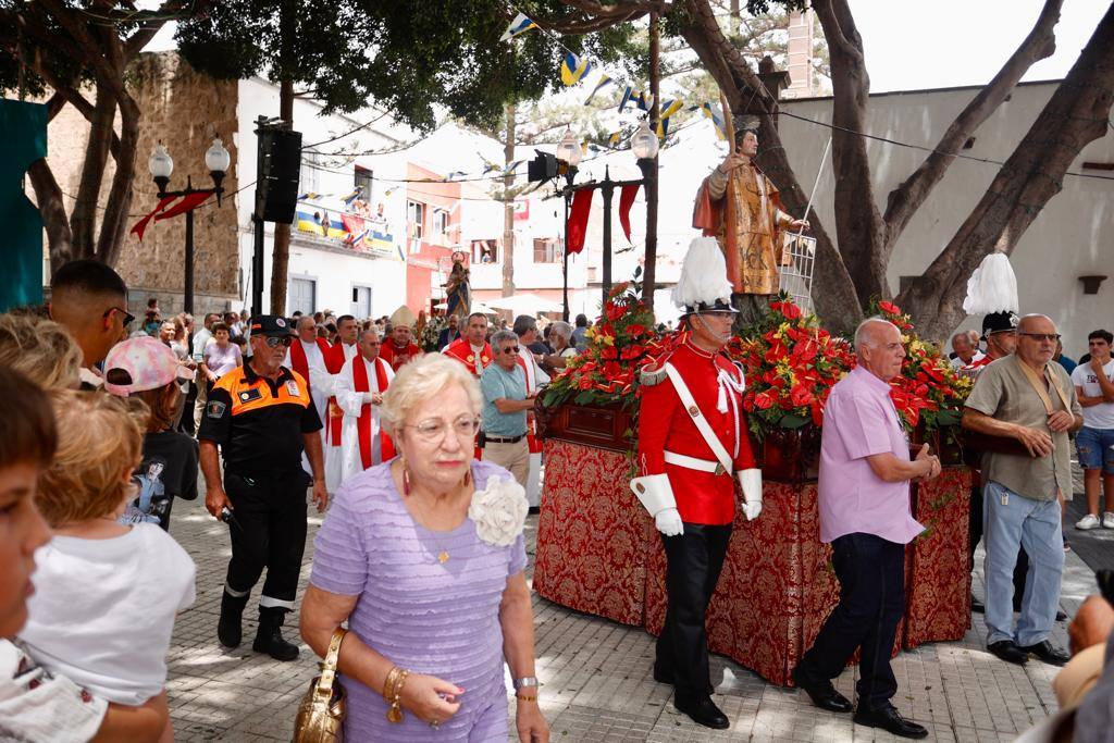 La procesión de San Lorenzo, en imágenes
