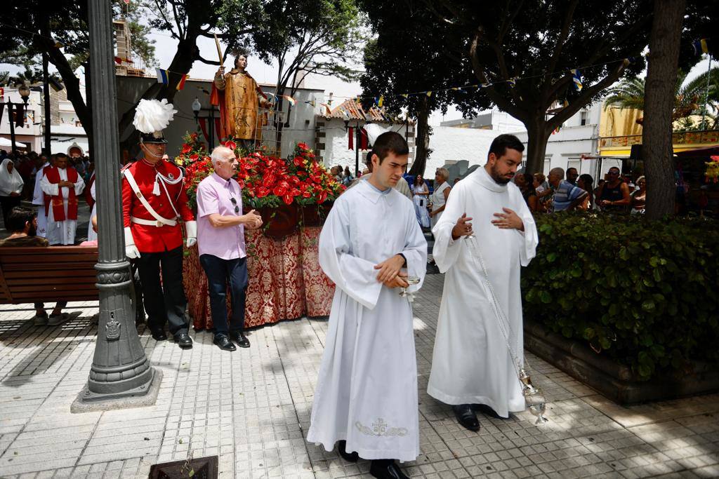 La procesión de San Lorenzo, en imágenes
