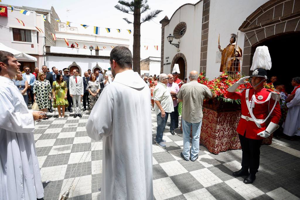 La procesión de San Lorenzo, en imágenes