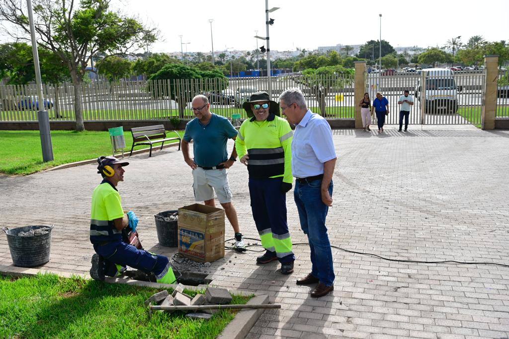 Zafarrancho en el Parque del Sur